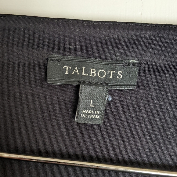 Talbots Textured Glen Plaid Top - Picture 4 of 6